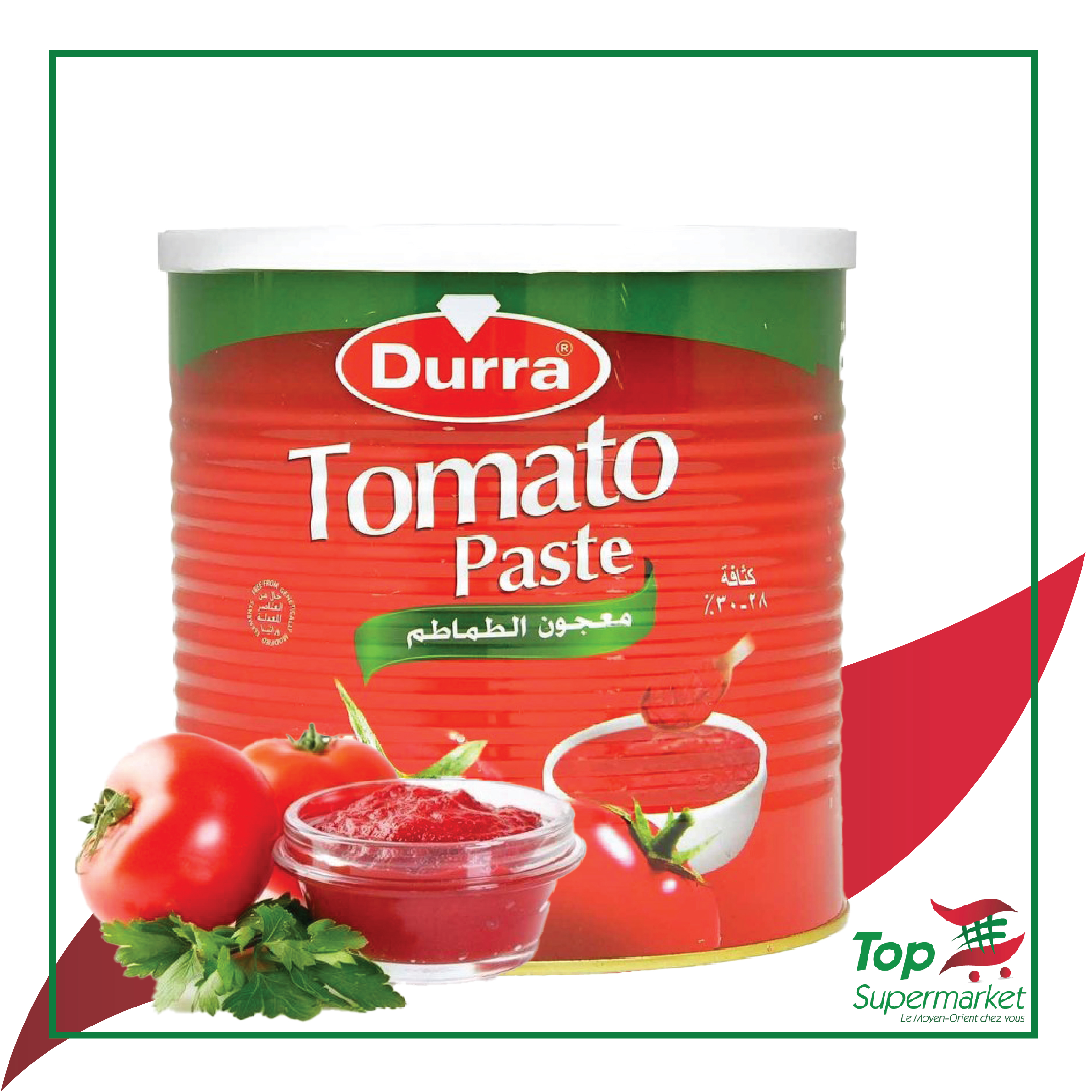 Durra concentré de tomate 2800gr